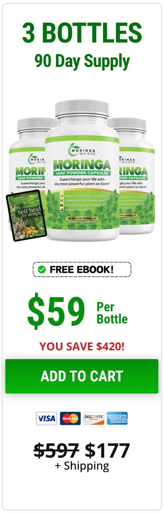 Buy Moringa Magic 3 Bottle